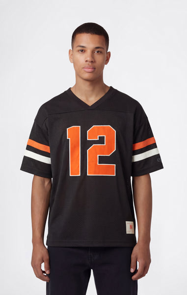 T-Shirt con Scollo a V Ispirazione Football da Uomo Time Capsule