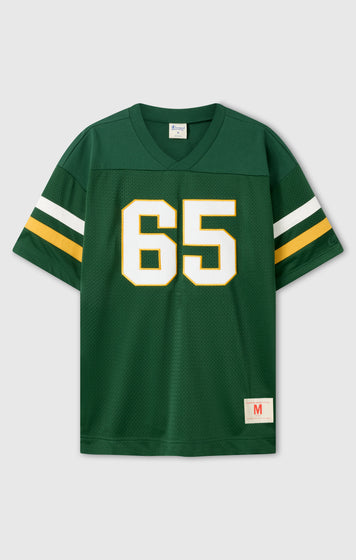 T-Shirt con Scollo a V Ispirazione Football da Uomo Time Capsule