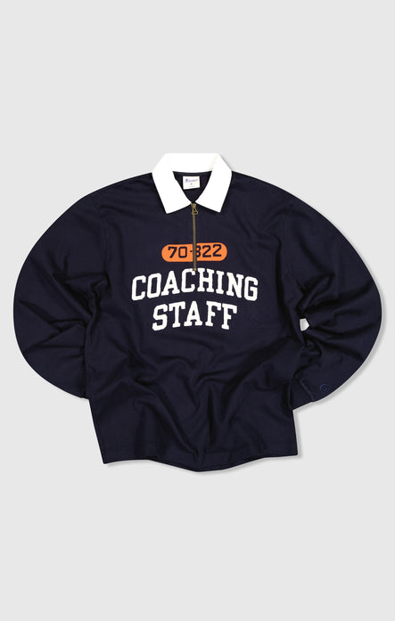 Men’s Long Sleeve Half Zip Polo Shirt Time Capsule