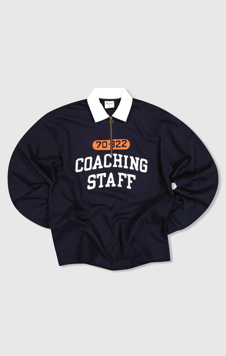 Men’s Long Sleeve Half Zip Polo Shirt Time Capsule