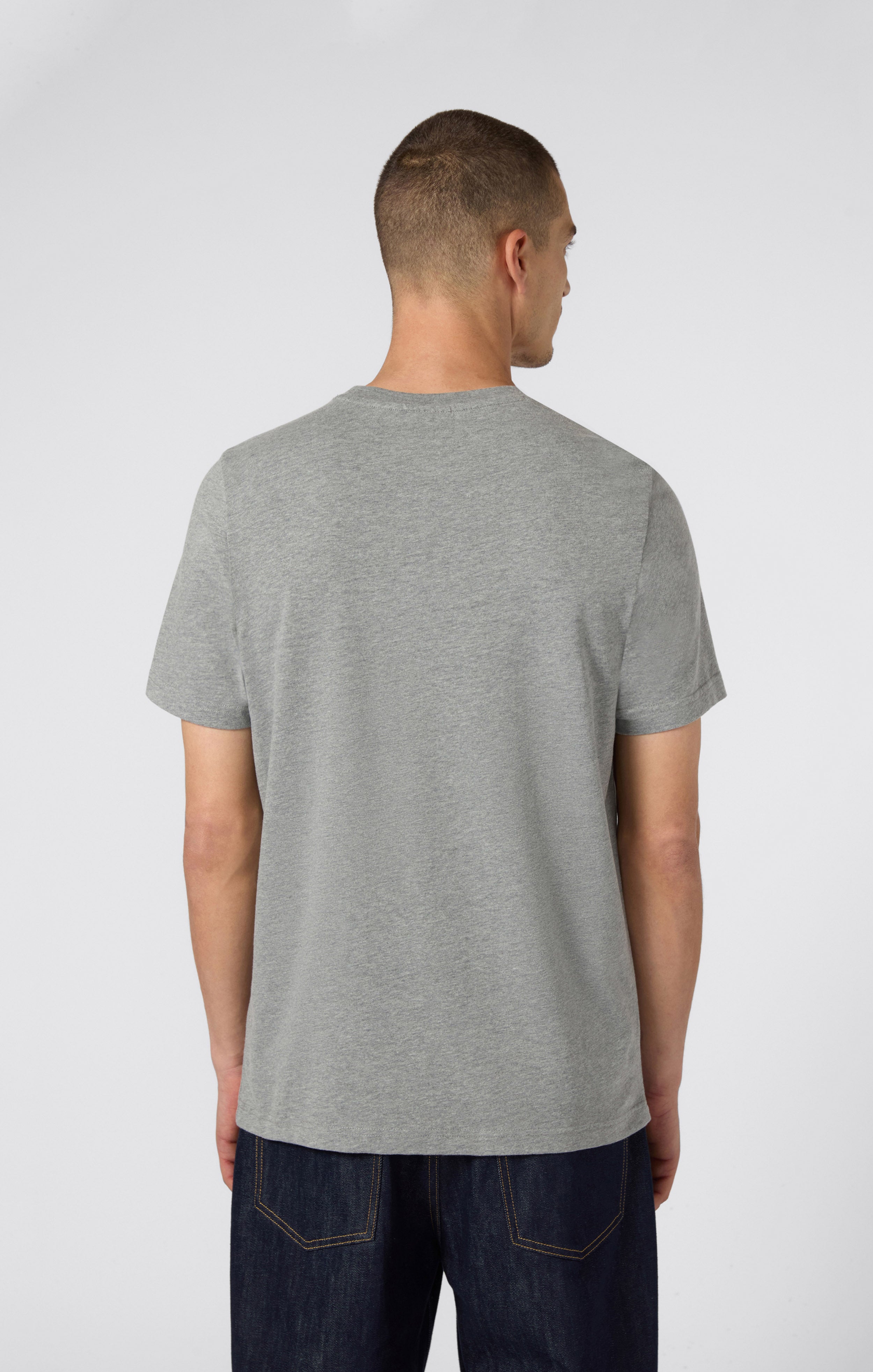 T-shirt homme à col rond avec imprimé