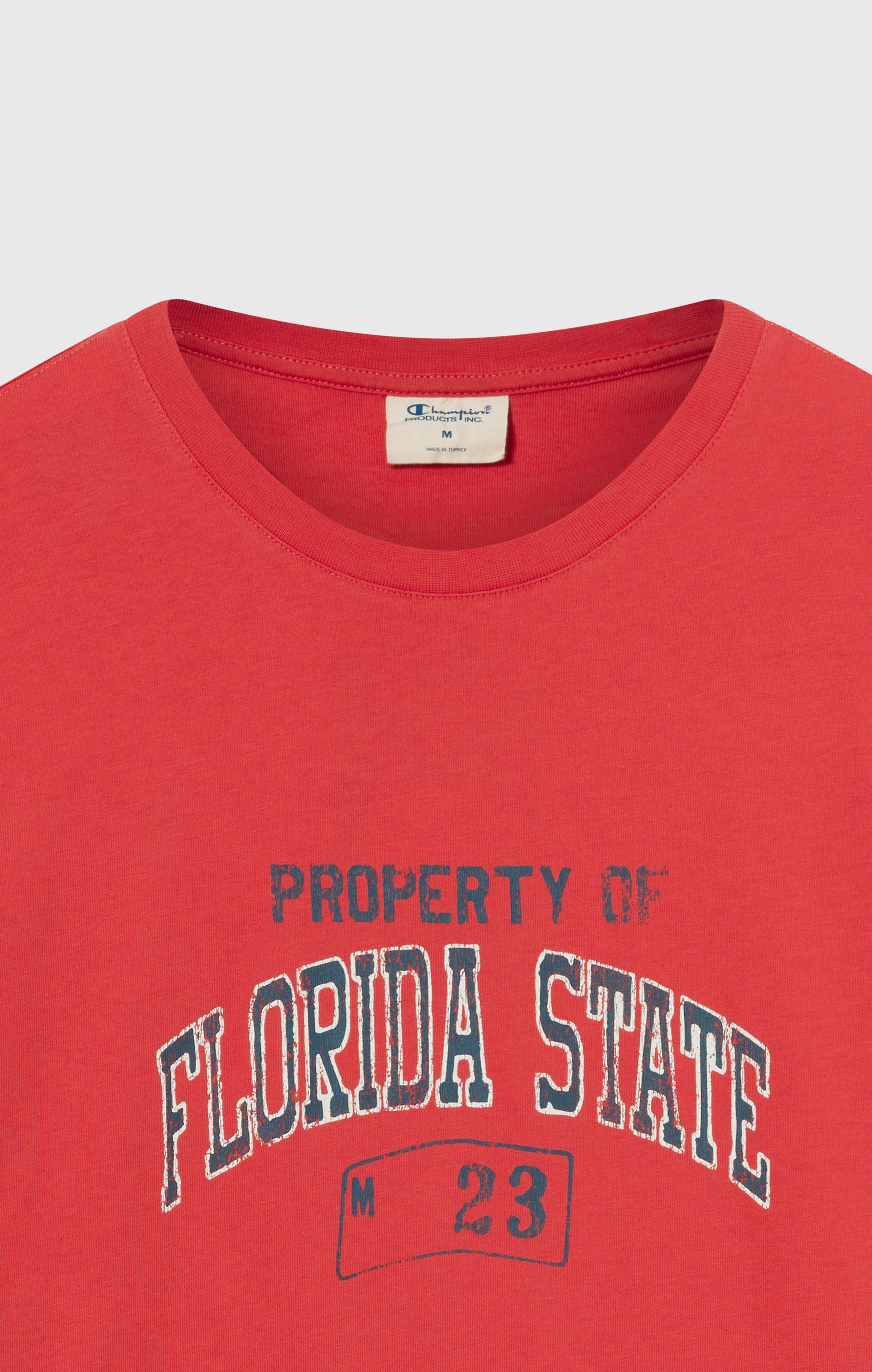 T-shirt Girocollo con Grafica Da Uomo