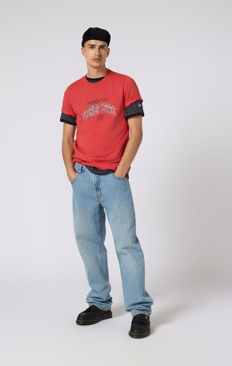 Men's crewneck graphic T-shirt