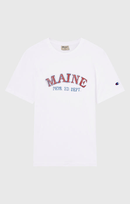 T-shirt Girocollo con Grafica Da Uomo