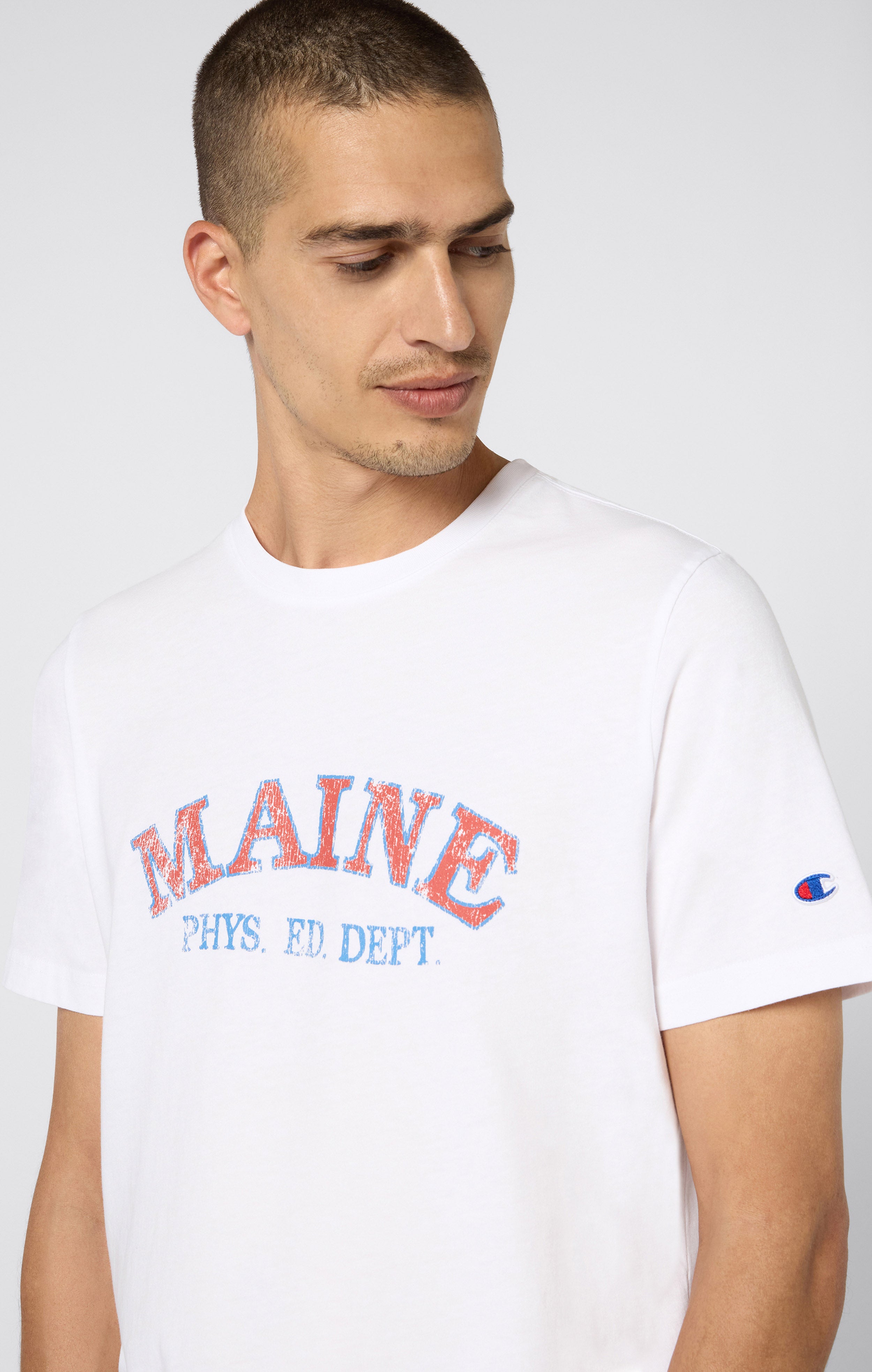 Men's crewneck graphic T-shirt