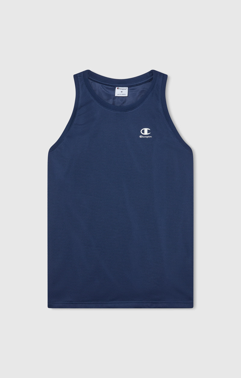 Débardeur en Mesh avec Tape Logo pour Homme