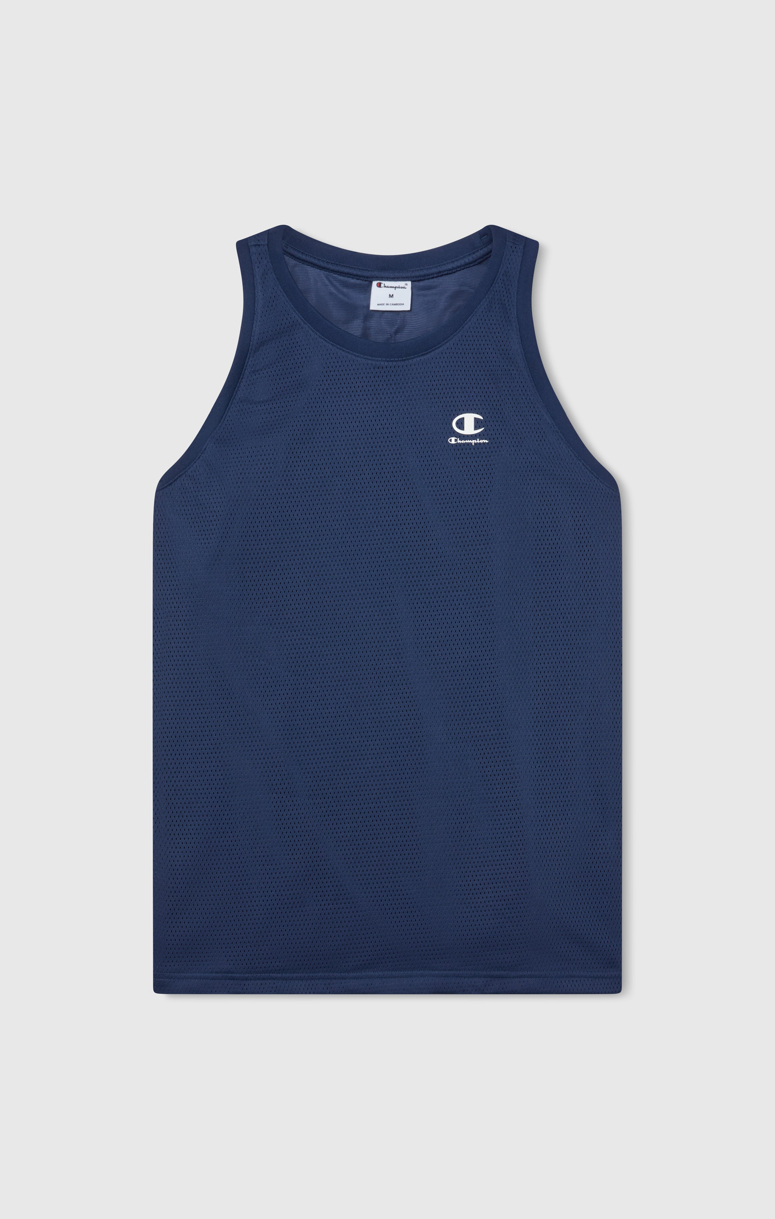 Débardeur en Mesh avec Tape Logo pour Homme