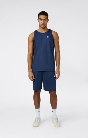 Débardeur en Mesh avec Tape Logo pour Homme