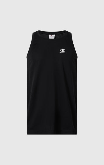 Herren Mesh Tank Top mit Tape Logo
