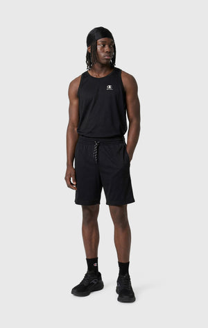 Canotta in Mesh Tape Logo da Uomo