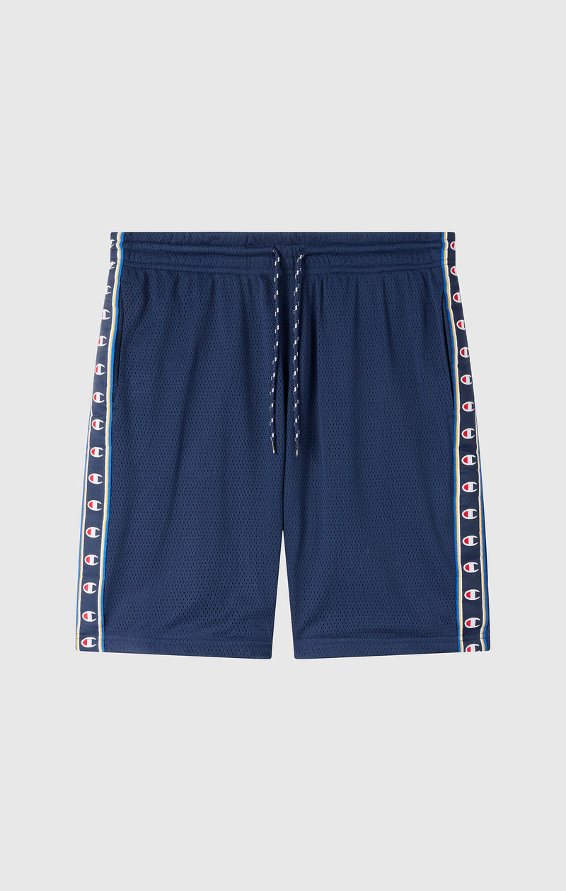 Men’s Mesh Tape Logo Bermuda Shorts