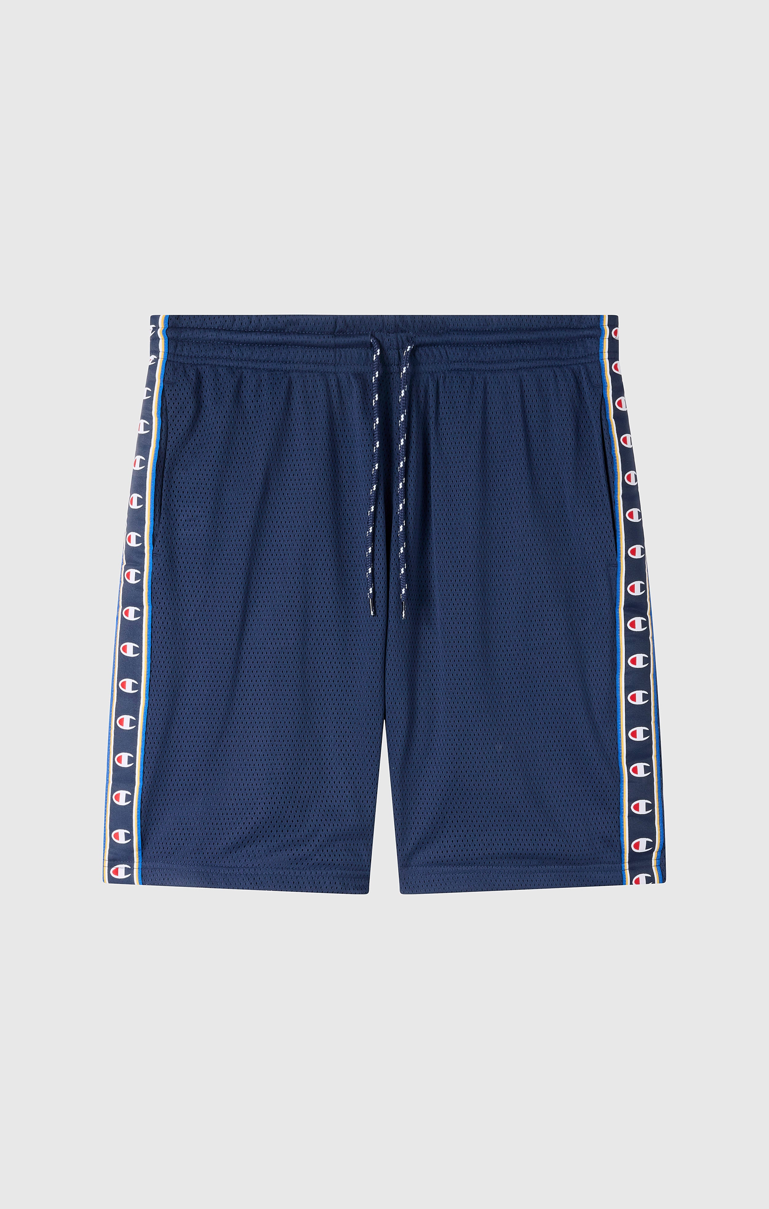 Men’s Mesh Tape Logo Bermuda Shorts