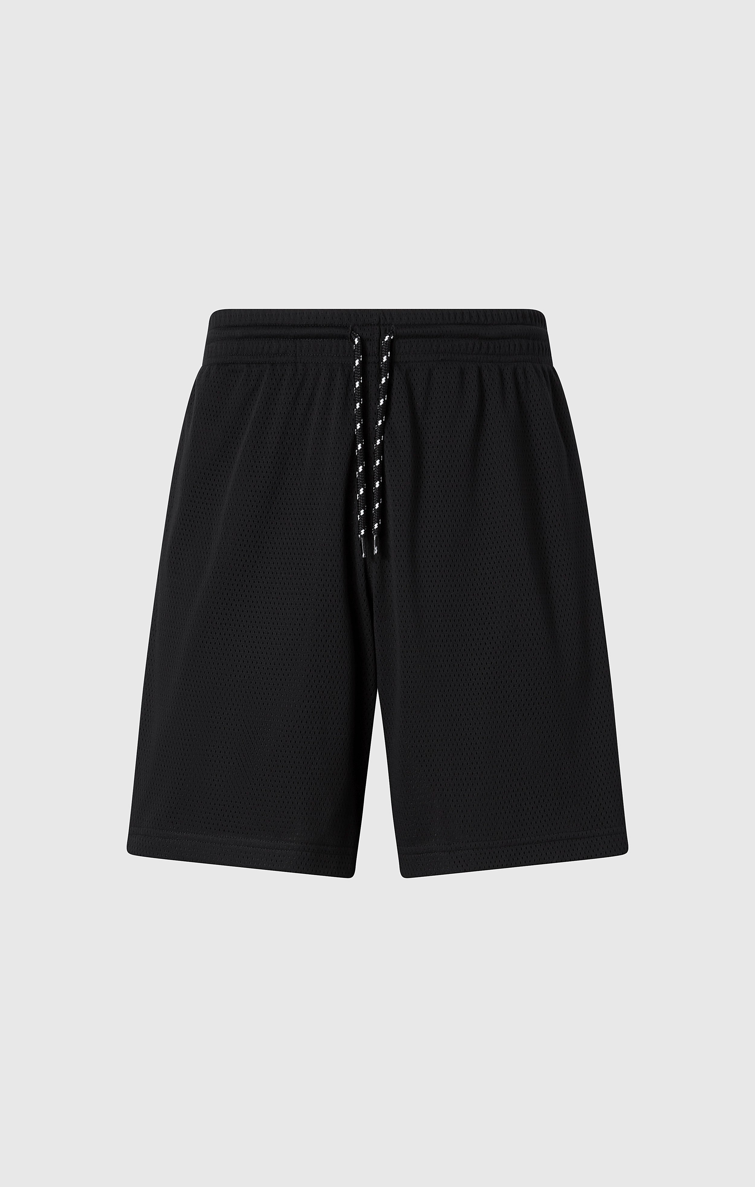 Men's Mesh Tape Logo Bermuda Shorts Black c-sport | Champion