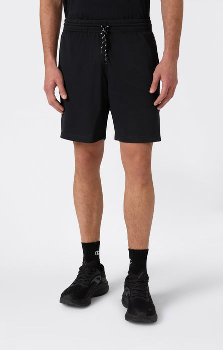 Herren Mesh Bermuda Shorts mit Tape Logo