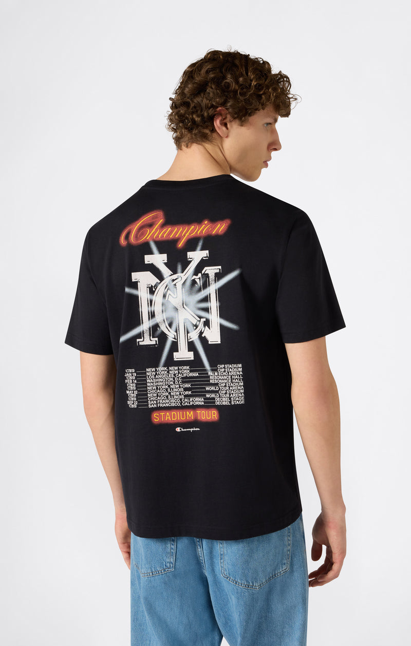 T-shirt Col Rond avec Graphique pour Homme
