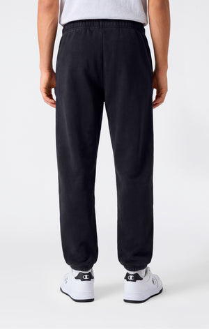 Pantalon Jogger Homme en Molleton Reverse Weave avec Intérieur Gratté et Bas Élastiqués