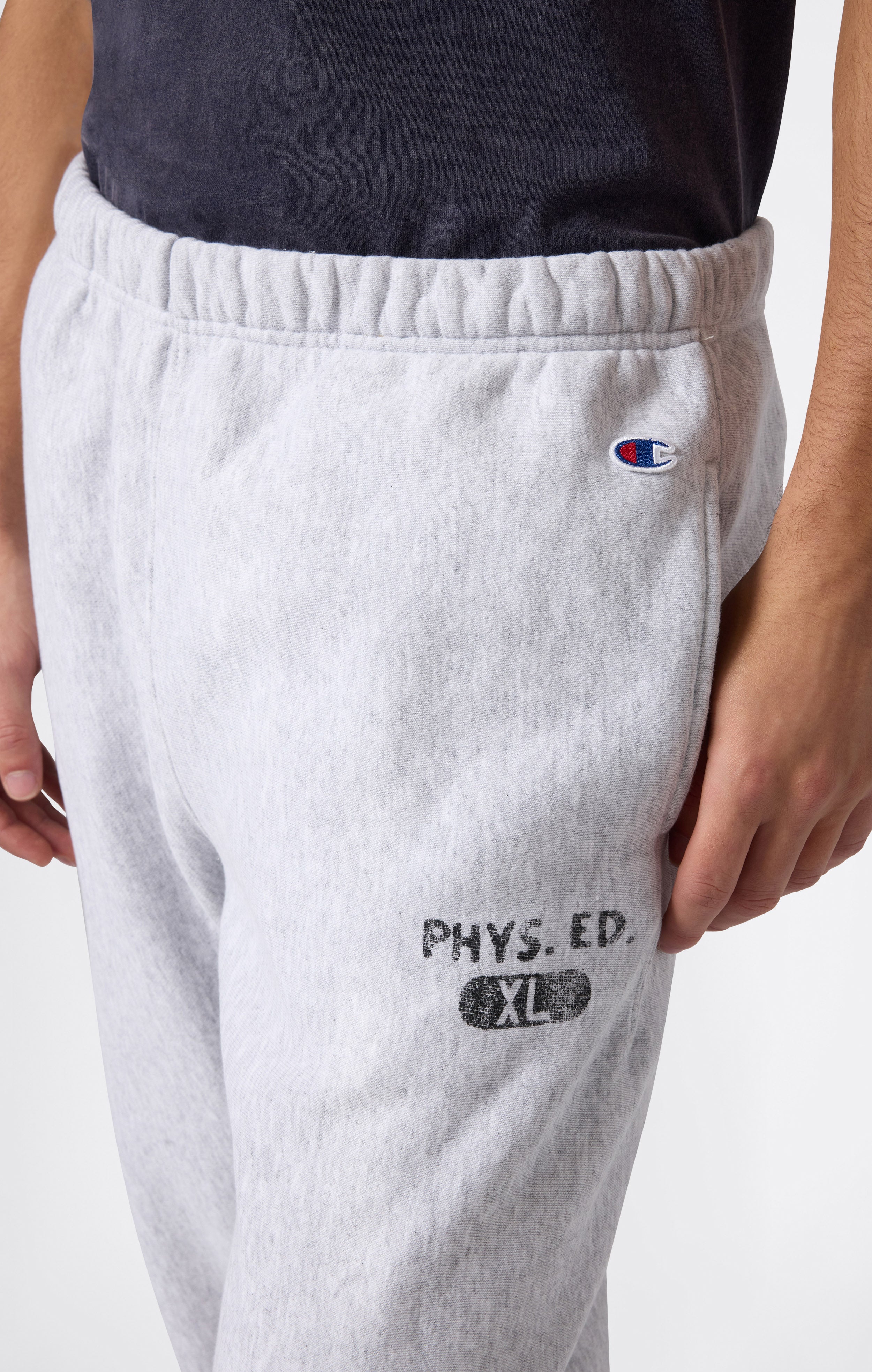 Pantalon Jogger Homme en Molleton Reverse Weave avec Intérieur Gratté et Bas Élastiqués