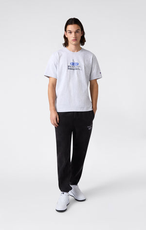 Pantalon Jogger Homme en Molleton Reverse Weave avec Intérieur Gratté et Bas Élastiqués