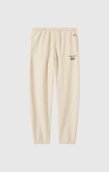 Pantalón Jogger Hombre de Felpa Reverse Weave con Interior Afelpado y Bajos Elásticos