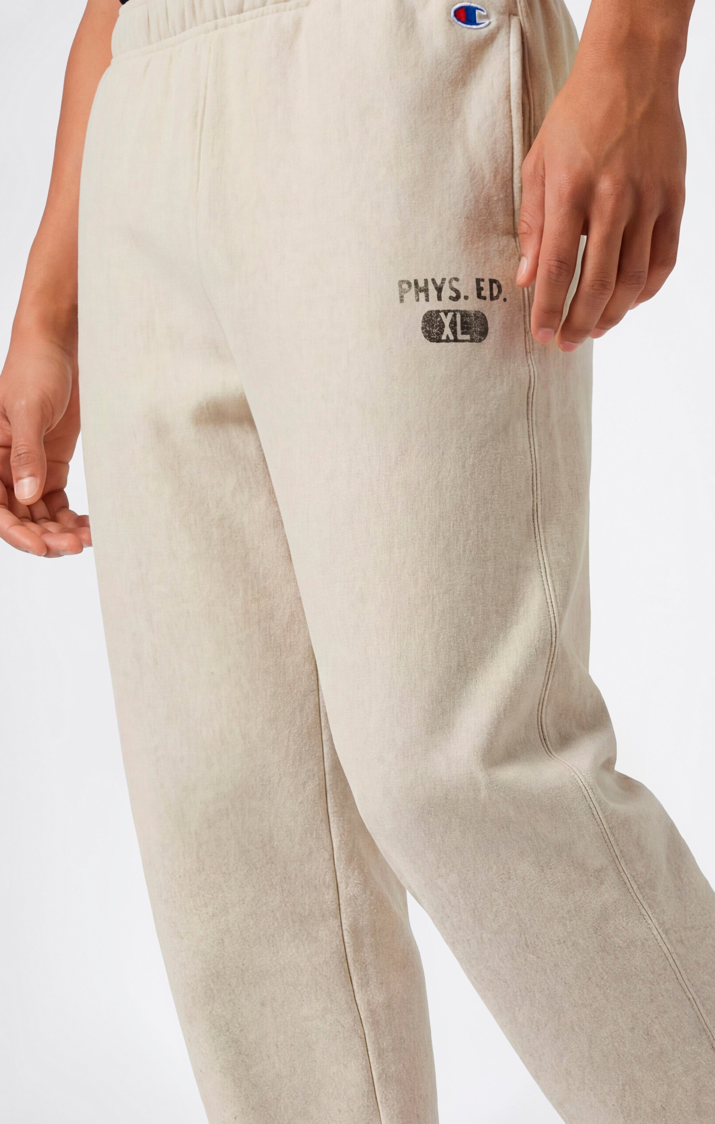 Pantalon Jogger Homme en Molleton Reverse Weave avec Intérieur Gratté et Bas Élastiqués