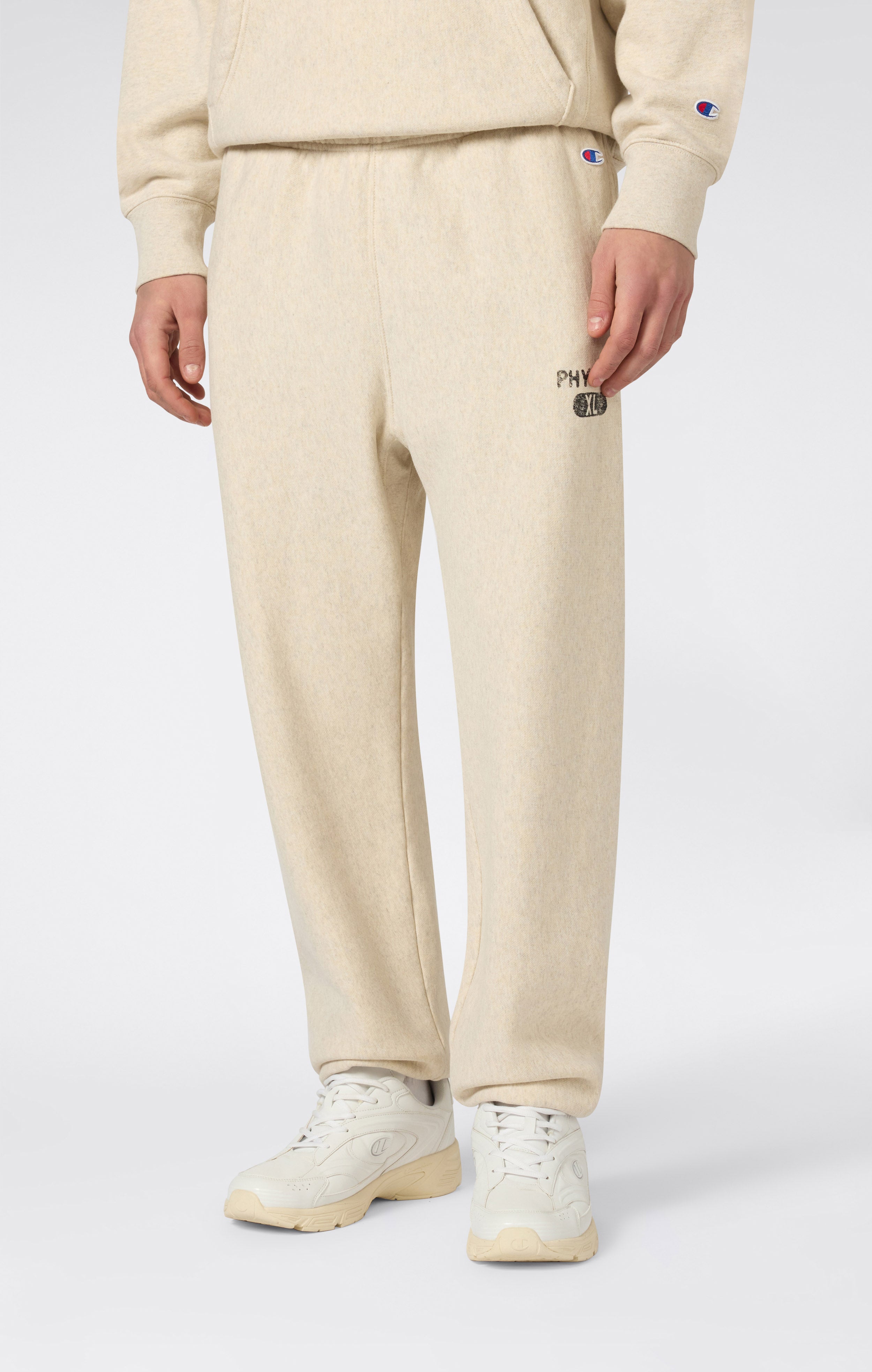 Men’s Fleece Jogger Pants with Elastic Cuffs and Brushed Interior Reverse Weave