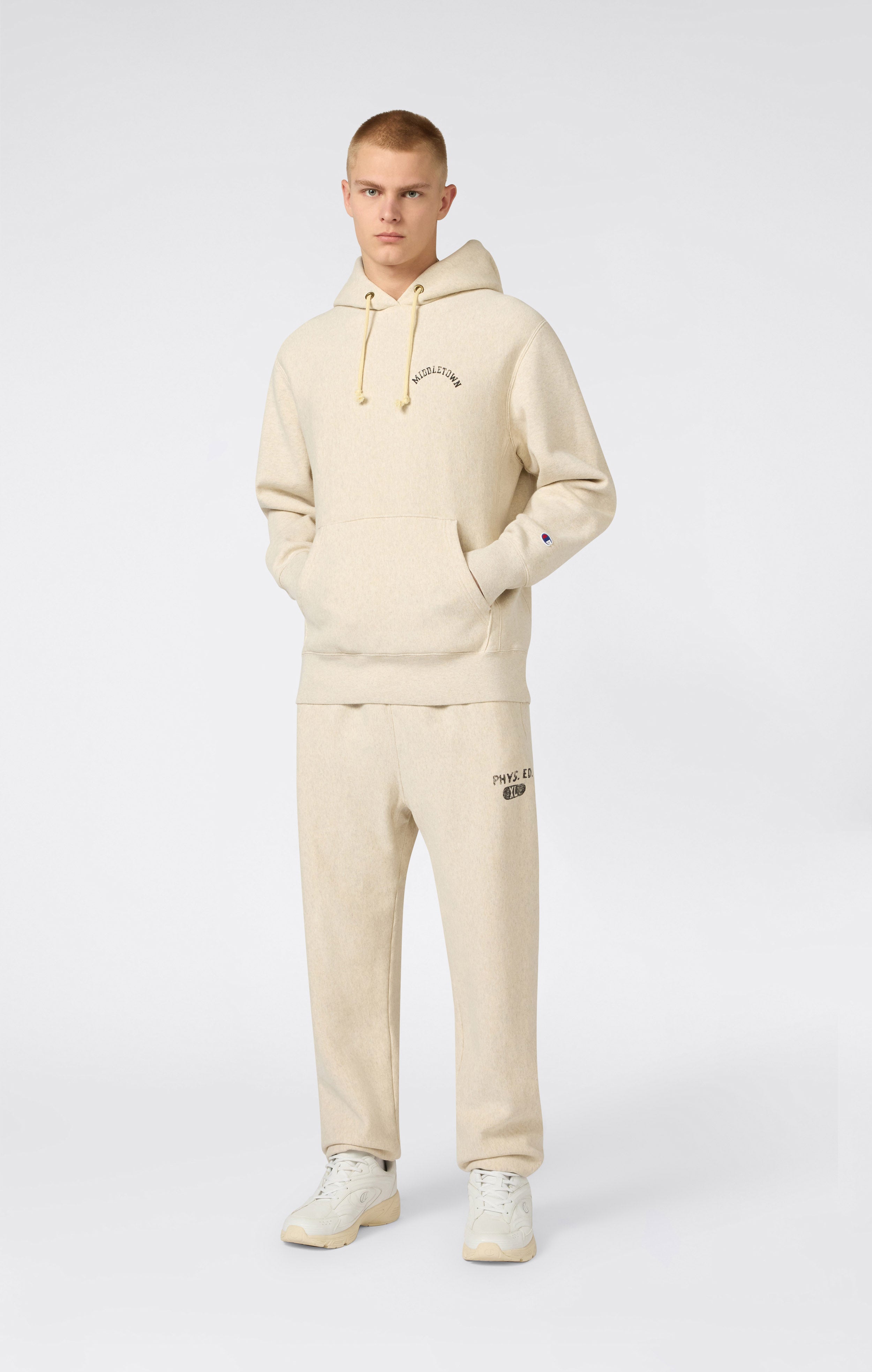 Men’s Fleece Jogger Pants with Elastic Cuffs and Brushed Interior Reverse Weave