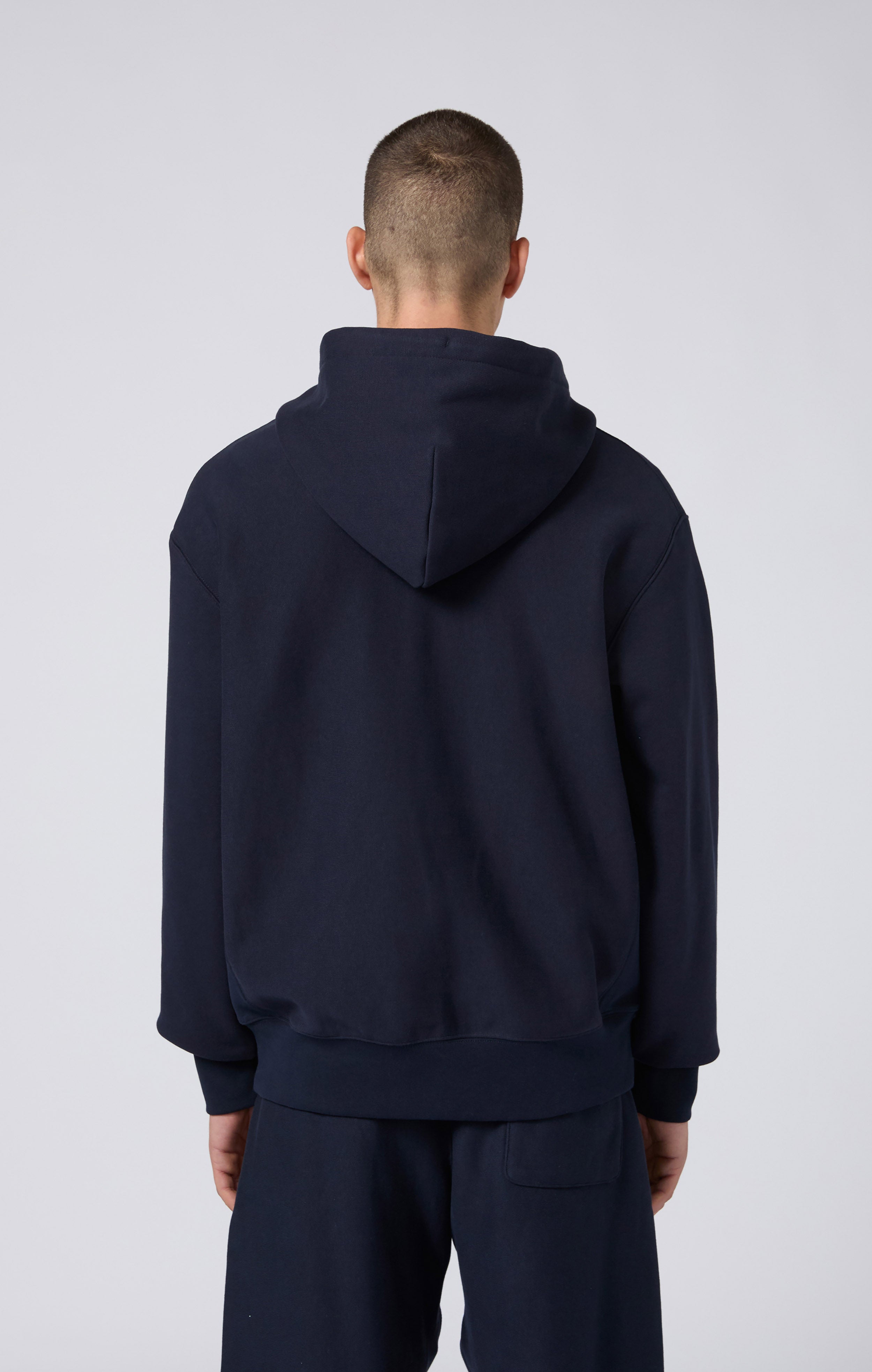 Reverse Weave Men's Fleece Zip Up Hoodie Dukes Cupboard x Champion