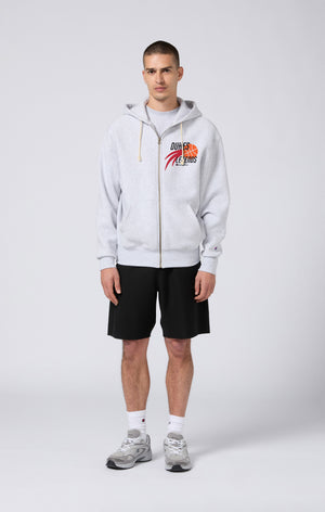 Sweatshirt à capuche zippé en molleton Reverse Weave - Hommes Dukes Cupboard x Champion