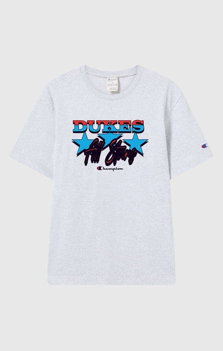 T-shirt ampia in Cotone Pesante Champion x Dukes Cupboard