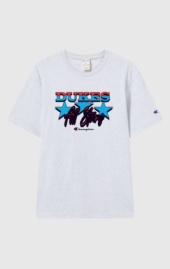T-shirt ampia in Cotone Pesante Champion x Dukes Cupboard