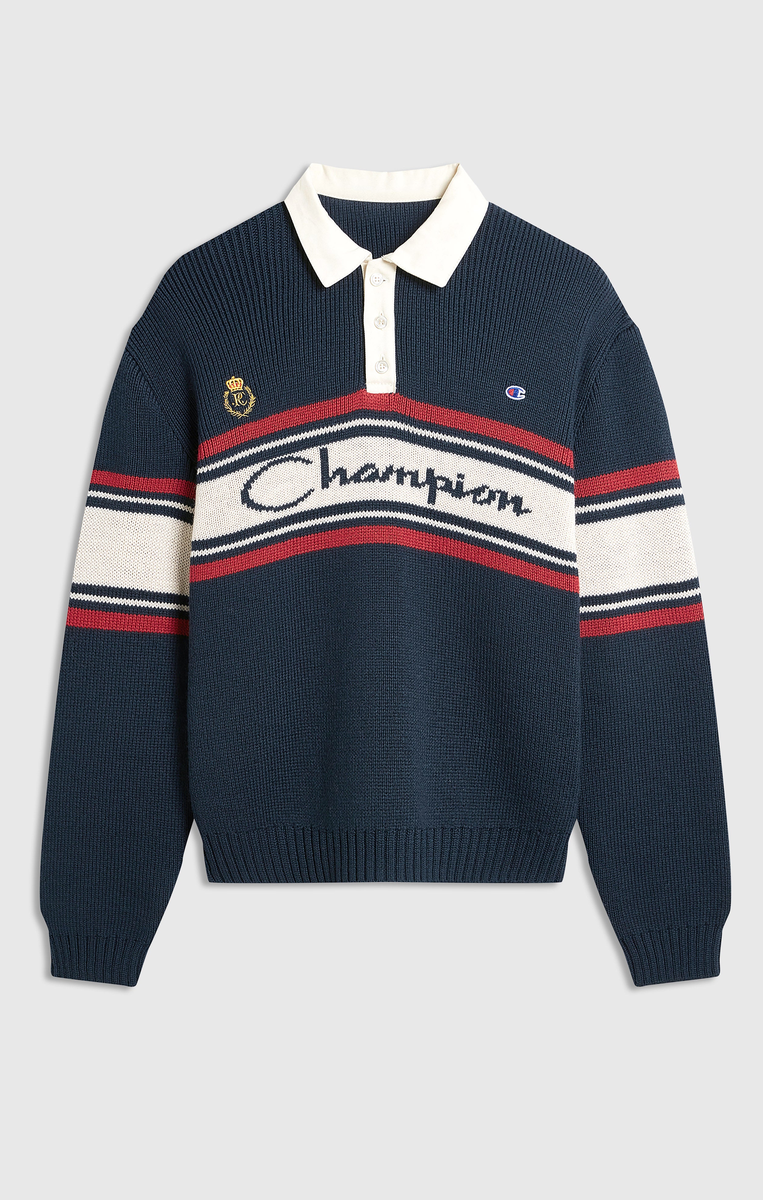 Men's Champion x Percival Jacquard Rugby Jumper