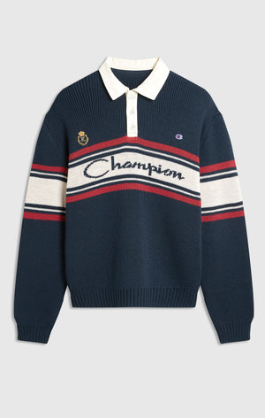 Men's Champion x Percival Jacquard Rugby Jumper