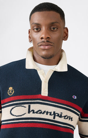 Men's Champion x Percival Jacquard Rugby Jumper