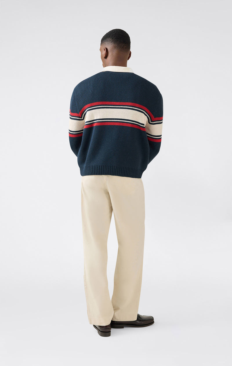 Men's Champion x Percival Jacquard Rugby Jumper