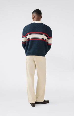 Men's Champion x Percival Jacquard Rugby Jumper