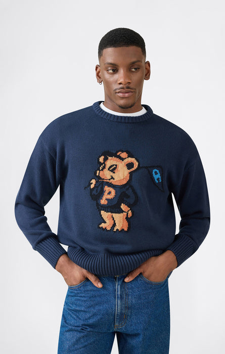 Pull Jacquard à Col Rond Homme Champion x Percival