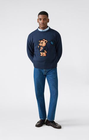 Men's Champion x Percival Jacquard Crew Neck Jumper