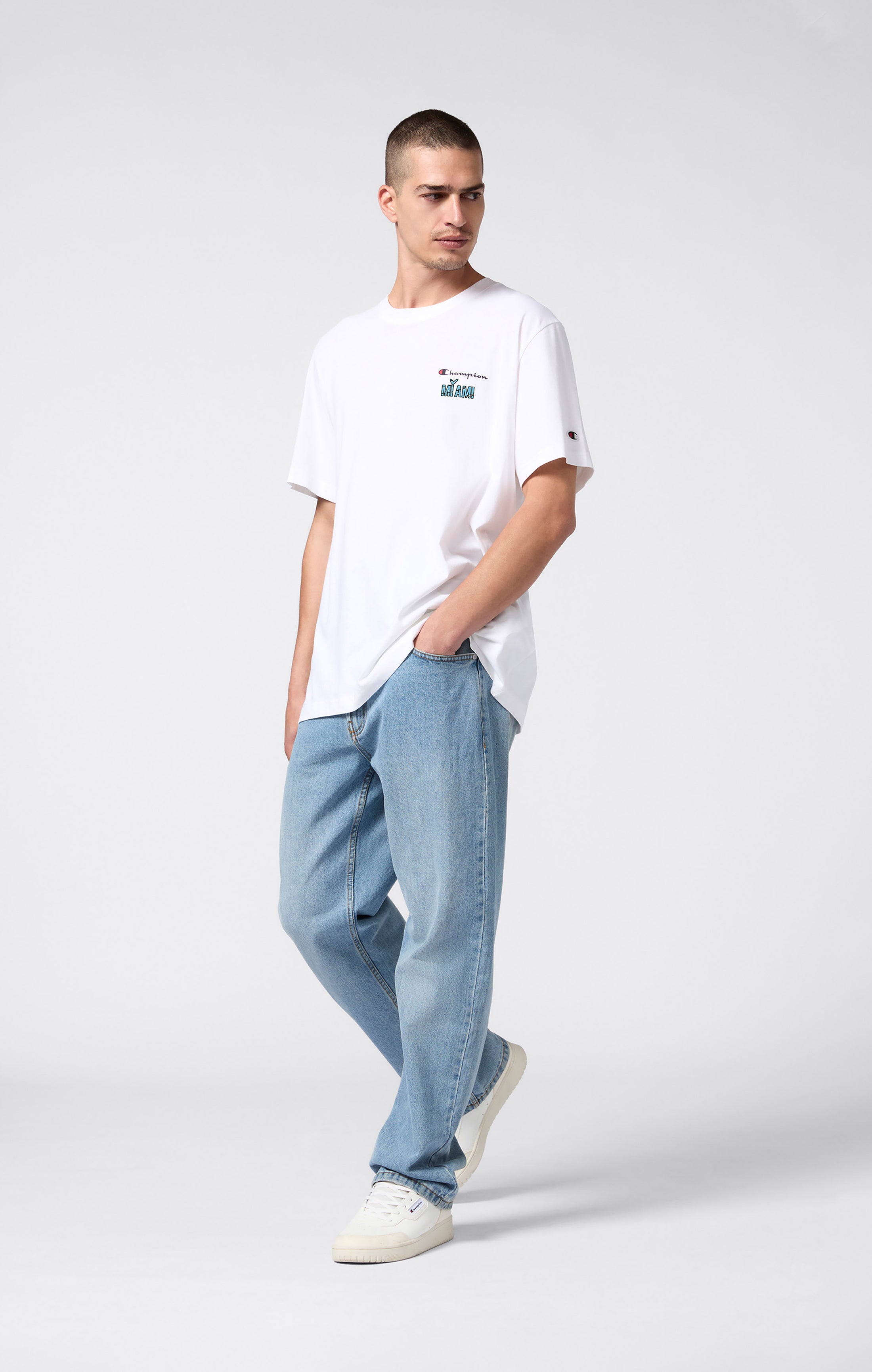 T-shirt Champion x MI AMI