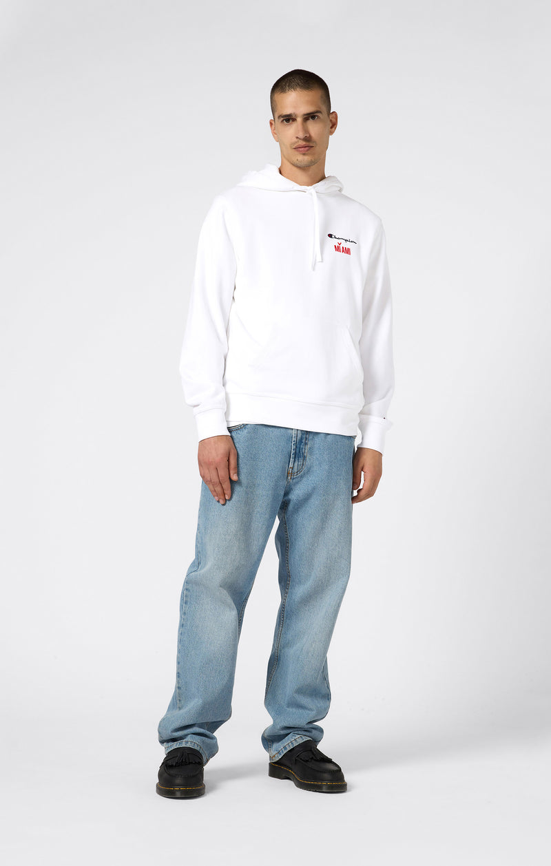 Felpa Slim Fit Leggera con cappuccio Champion x MI AMI