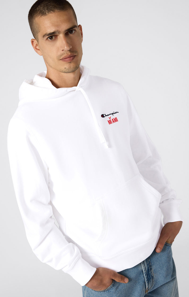 Felpa Slim Fit Leggera con cappuccio Champion x MI AMI