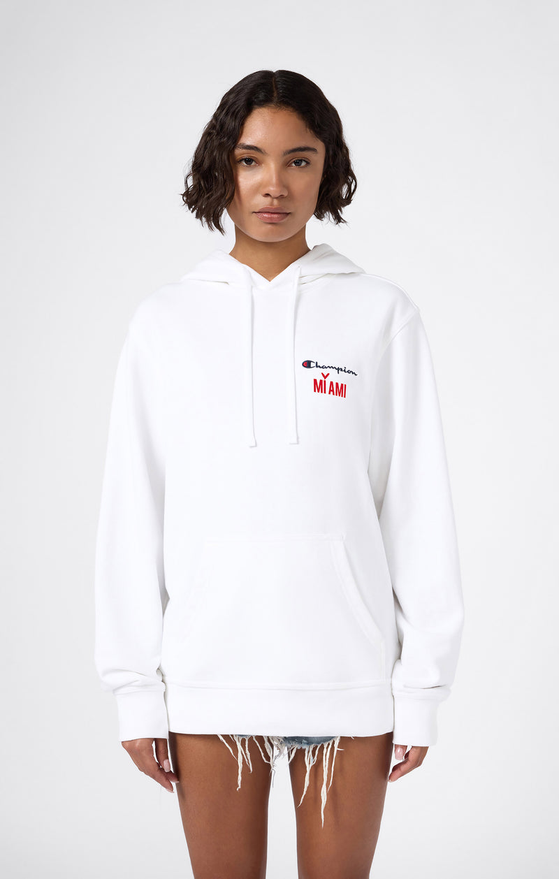 Felpa Slim Fit Leggera con cappuccio Champion x MI AMI