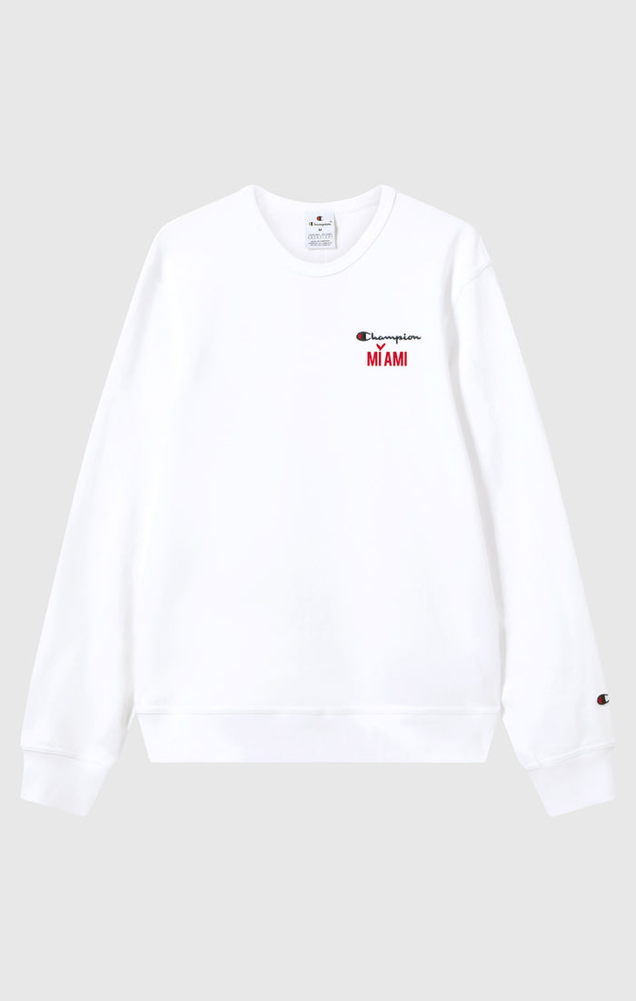 Felpa Slim Fit Leggera Champion x MI AMI