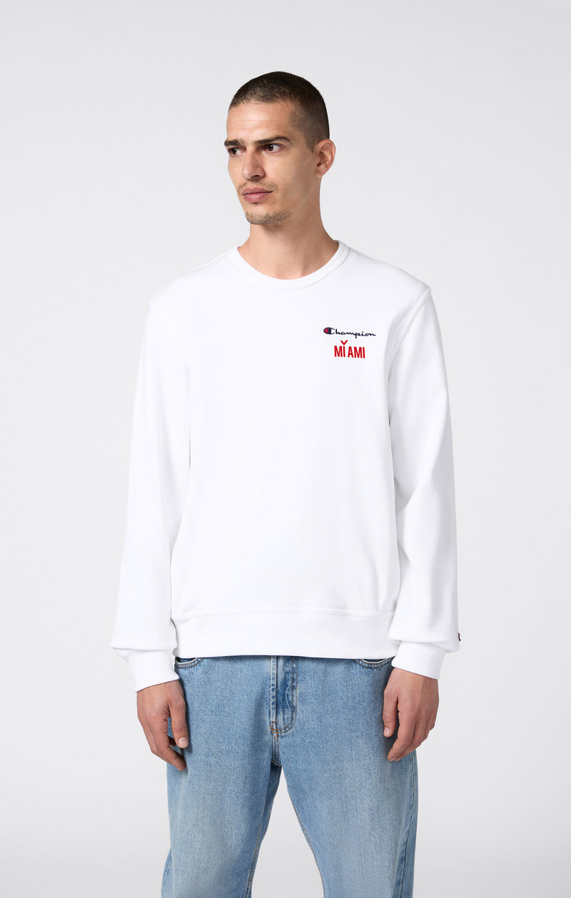 Felpa Slim Fit Leggera Champion x MI AMI