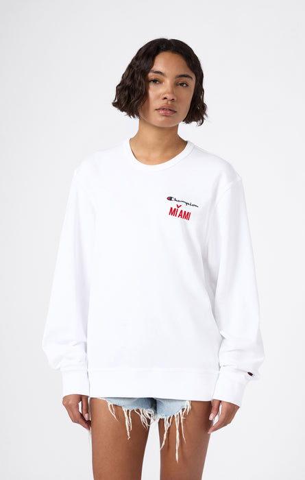 Felpa Slim Fit Leggera Champion x MI AMI