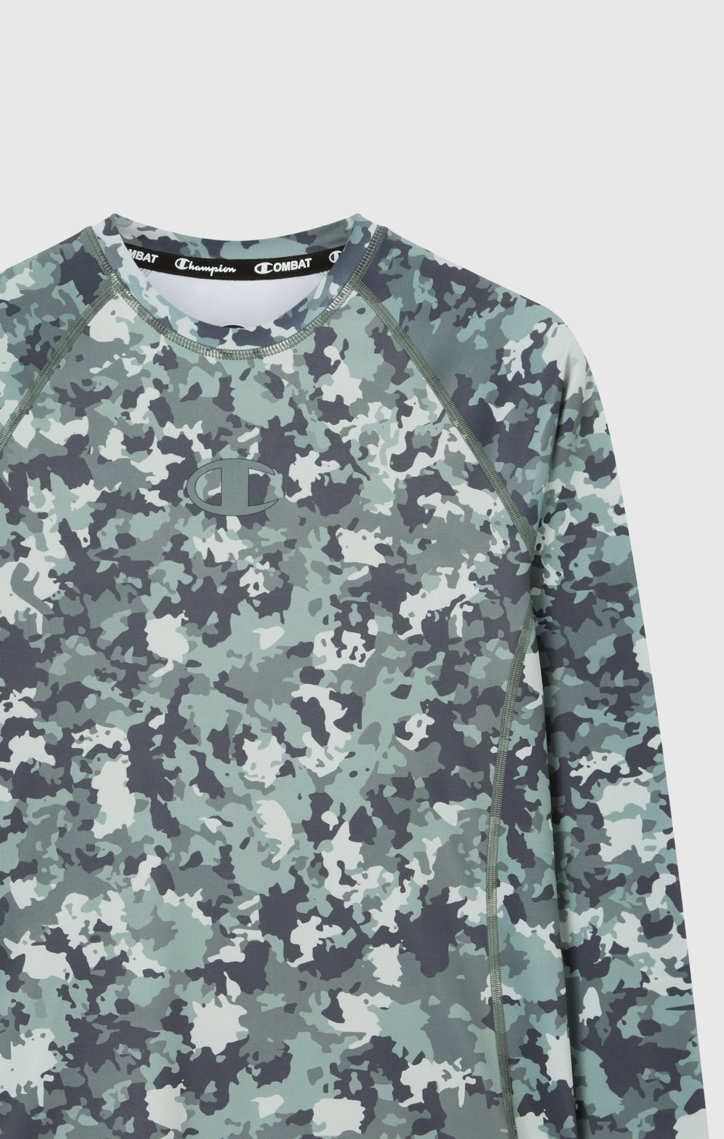 Herren Kompressionsshirt Langarm Combat