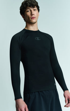 Herren Kompressionsshirt Langarm Combat