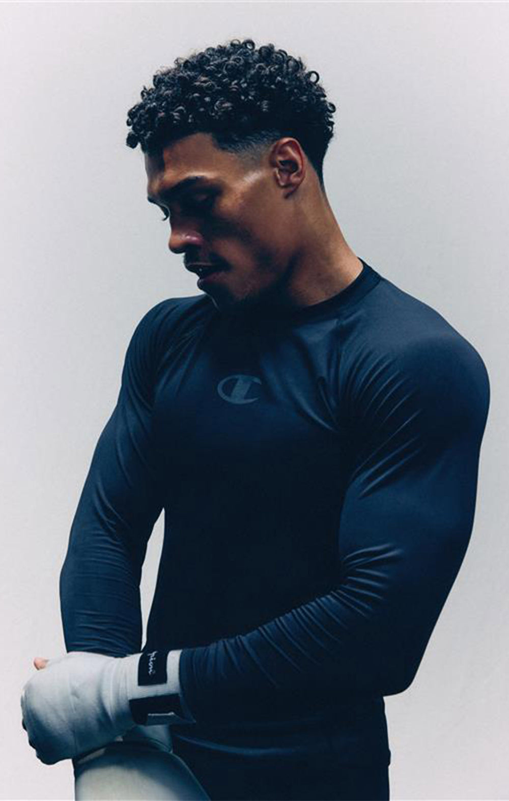 Herren Kompressionsshirt Langarm Combat