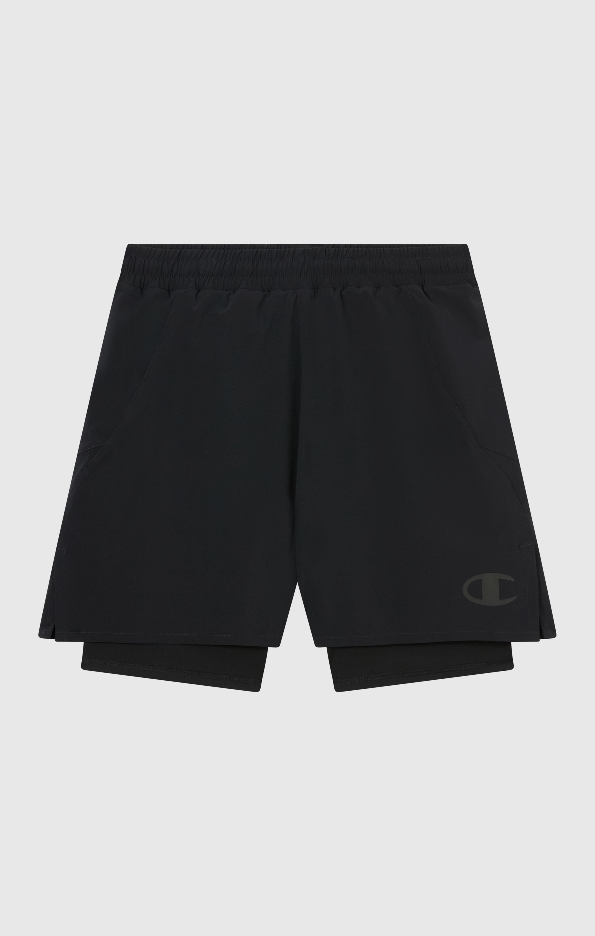 Short 2 en 1 de Compression 5" Homme Combat
