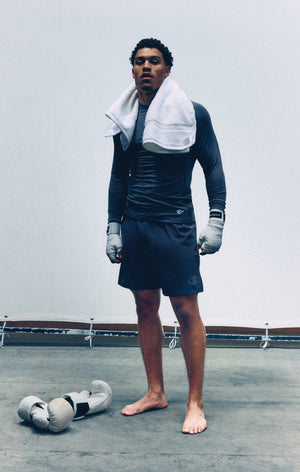 Herren 2-in-1 Kompressionsshorts 5" Combat
