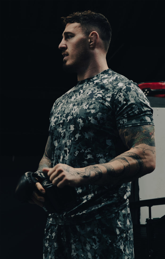 T-Shirt Quick-Dry da Uomo Combat